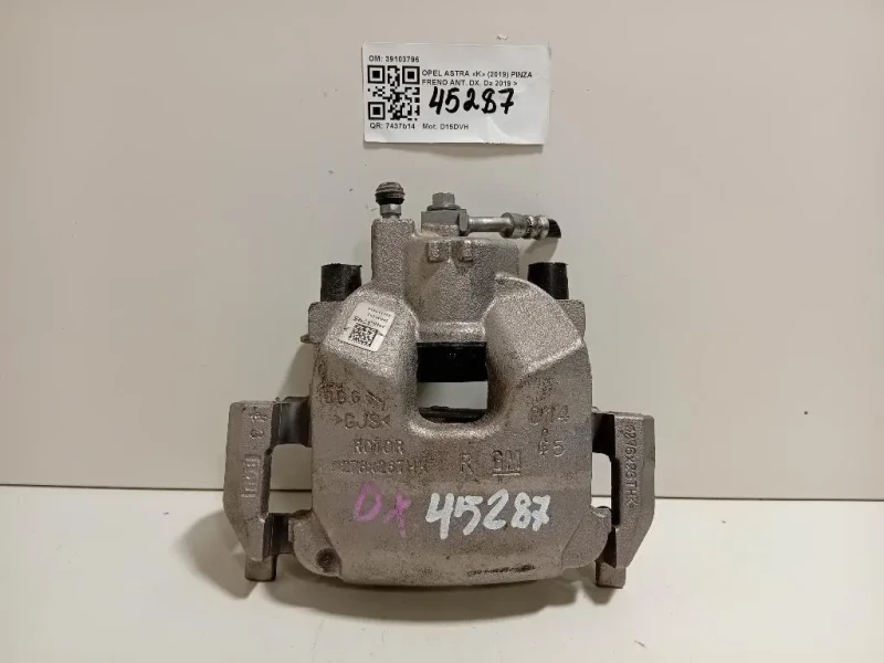 Pinza Freno ANT DX 39103796 Opel Astra K 2019