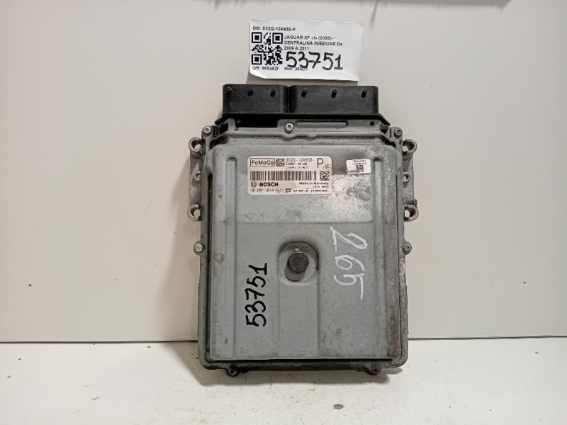 Centralina Iniezione 9X2Q-12A650-P Jaguar XF I 2008