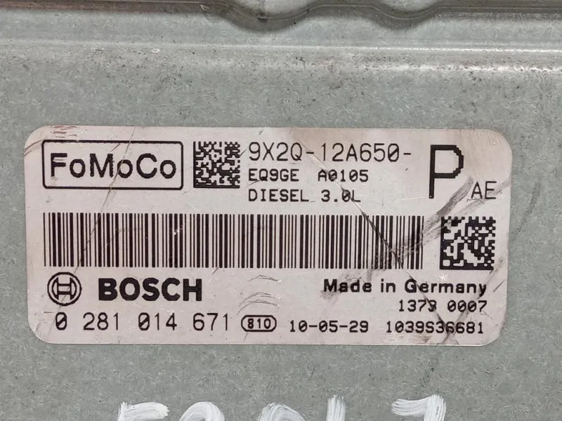 Centralina Iniezione 9X2Q-12A650-P Jaguar XF I 2008
