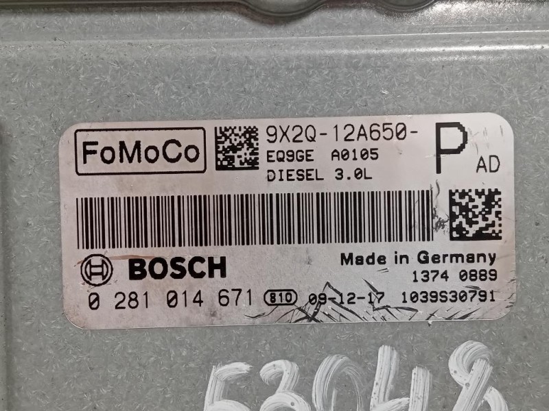 Centralina Iniezione 9X2Q-12A650-P Jaguar XF I 2008