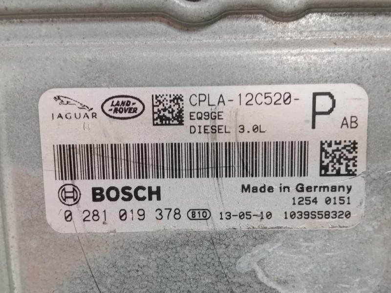 Centralina Iniezione CPLA-12C520-P Jaguar XF I 2011