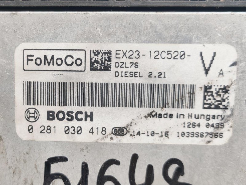 Centralina Iniezione EX23-12C520-VA Jaguar XF I 2011