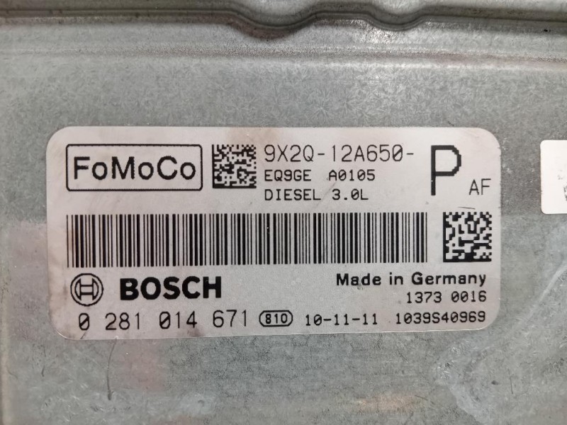 Centralina Iniezione 9X20-12A650-P Jaguar XF I 2011