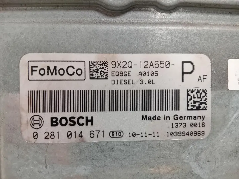Centralina Iniezione 9X20-12A650-P Jaguar XF I 2011