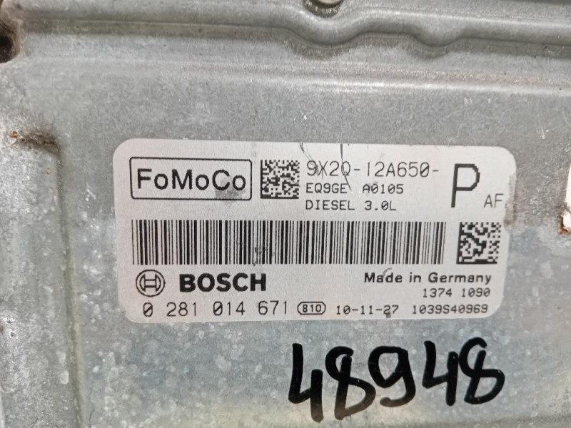 Centralina Iniezione 9X2Q-12A650 Jaguar XF I 2011