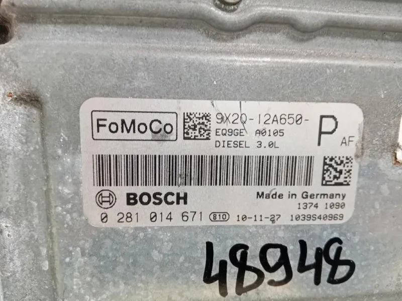 Centralina Iniezione 9X2Q-12A650 Jaguar XF I 2011