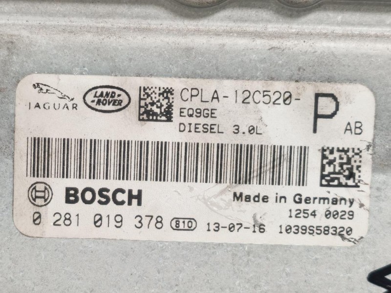 Centralina Iniezione CPLA-12C520-P Jaguar XF I 2011