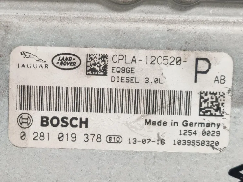 Centralina Iniezione CPLA-12C520-P Jaguar XF I 2011