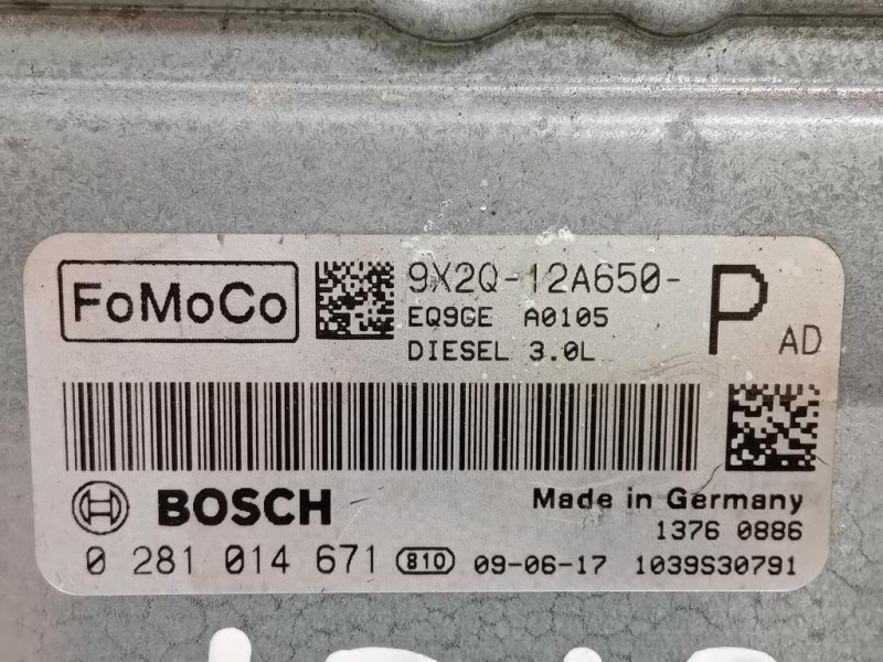 Centralina Iniezione 0 281 014 671 Jaguar XF I 2011