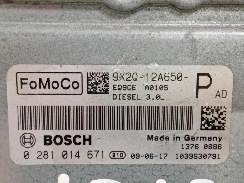 Centralina Iniezione 0 281 014 671 Jaguar XF I 2011