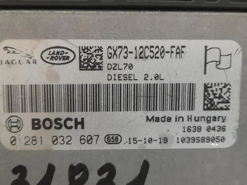 Centralina Iniezione GX73-12C520-FAF Jaguar XF I 2011