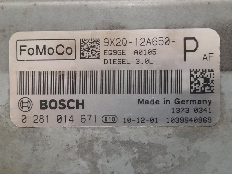 Centralina Iniezione 9X20-12A650-AF Jaguar XF I 2011