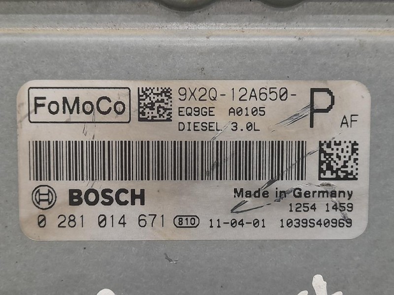 Centralina Iniezione 9X20-12A650-AF Jaguar XF I 2011