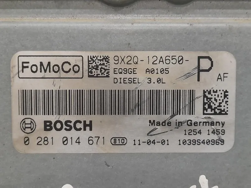 Centralina Iniezione 9X20-12A650-AF Jaguar XF I 2011