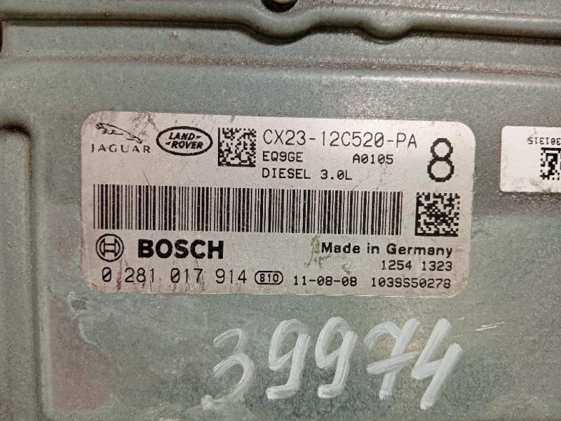Centralina Iniezione CX23-12C520-PA Jaguar XF I 2011