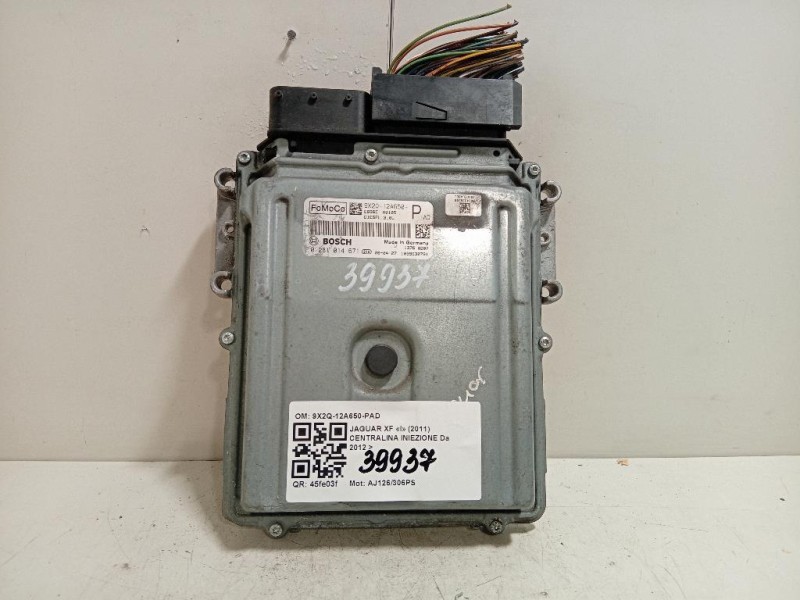 Centralina Iniezione 9X2Q-12A650-PAD Jaguar XF I 2011