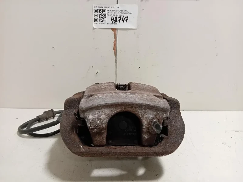 Pinza Freno POST DX A1664230281 Mercedes Classe ML W166 2012