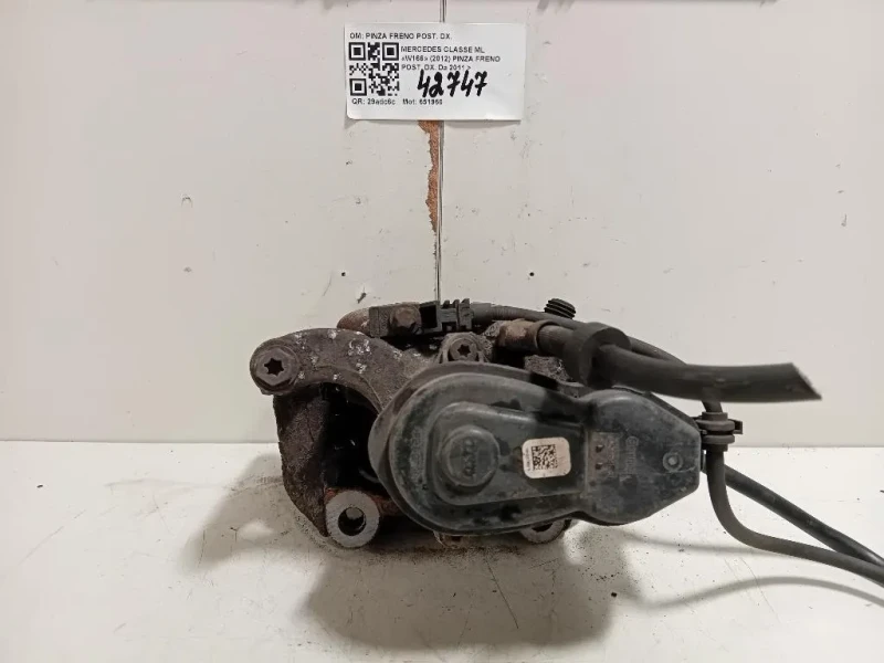 Pinza Freno POST DX A1664230281 Mercedes Classe ML W166 2012