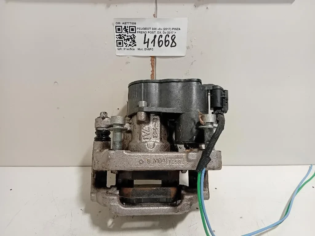 Pinza Freno POST DX AE777006 Peugeot 308 II 2017