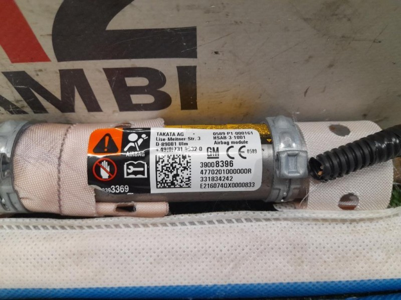 Air-bag A Tendina DX 34276535 Opel Combo E 2018