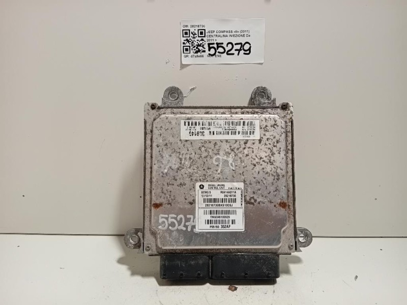 Centralina Iniezione 28218730 Jeep Compass II 2011