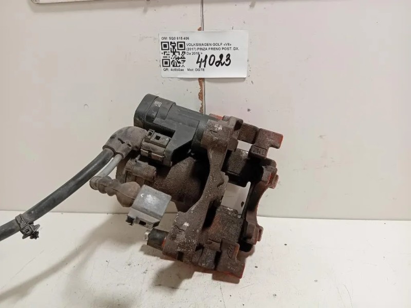 Pinza Freno POST DX 5Q0 615 406 Volkswagen GOLF VII 2017