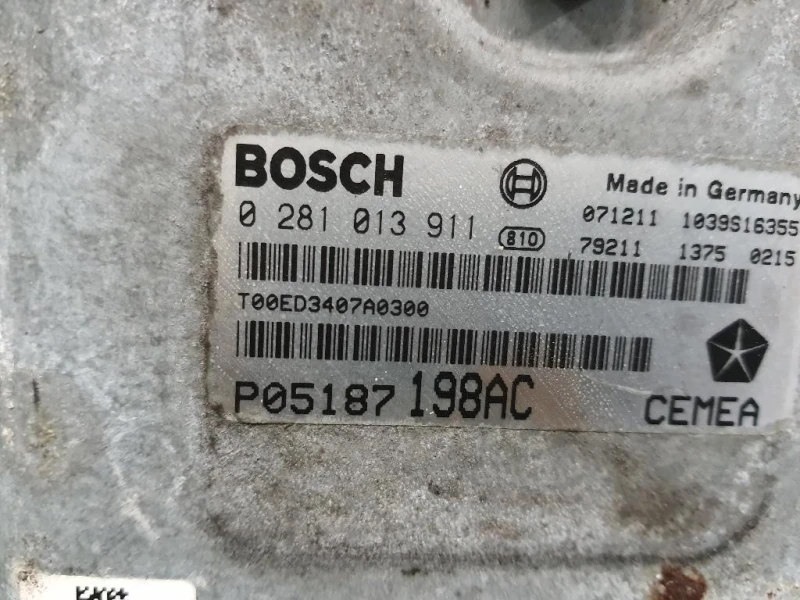 Centralina Iniezione P05187198AC Jeep Grand Cherokee III 2005