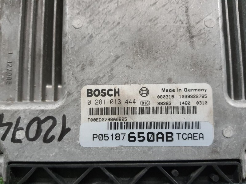 Centralina Iniezione P05187650AB Jeep Patriot 2007