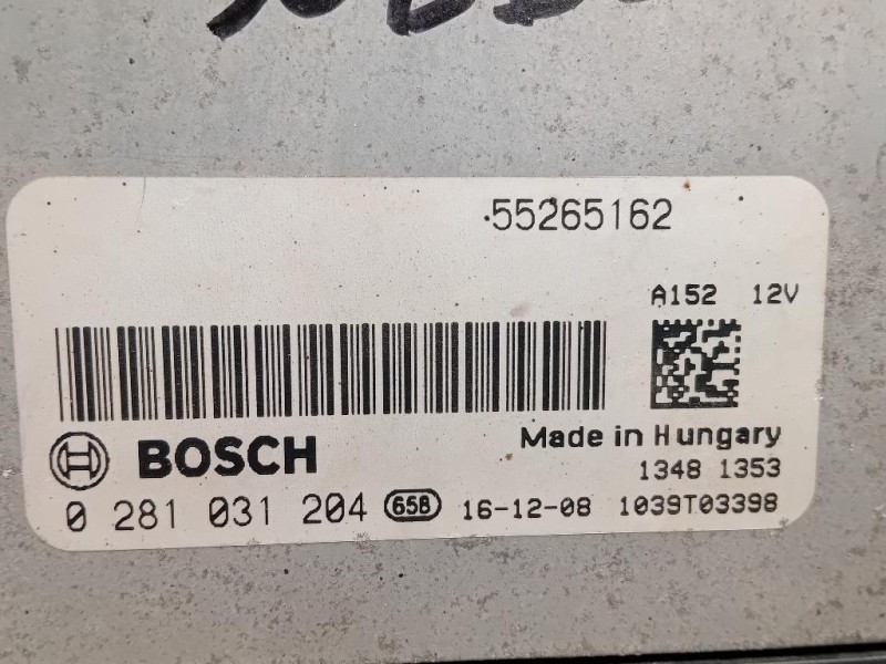 Centralina Iniezione 55265162 Jeep Renegade 2015