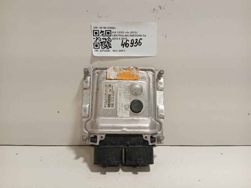 Centralina Iniezione 39199-03NB0 Kia CEED II 2012