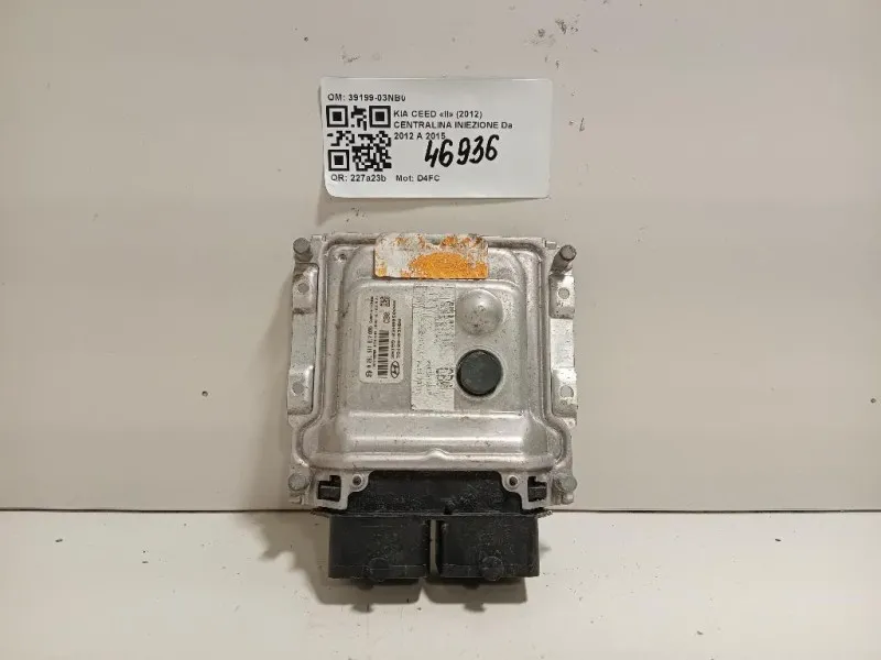 Centralina Iniezione 39199-03NB0 Kia CEED II 2012