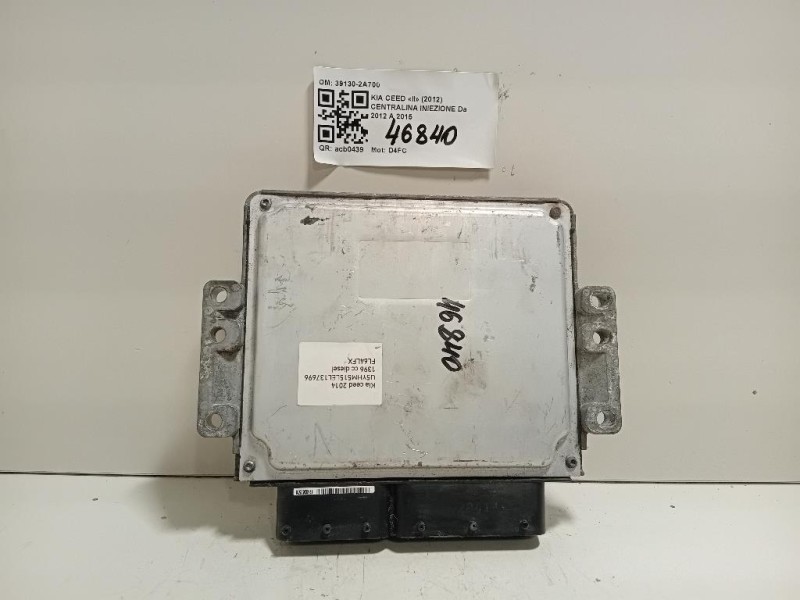 Centralina Iniezione 39130-2A700 Kia CEED II 2012