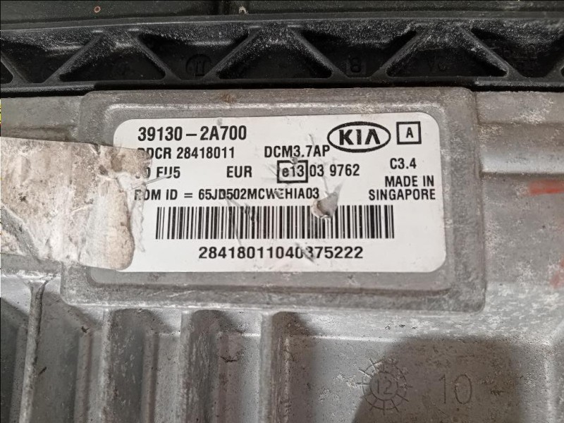 Centralina Iniezione 39130-2A700 Kia CEED II 2012