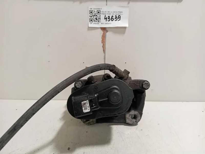 Pinza Freno POST DX 32332594 F Volvo V60 I 2013