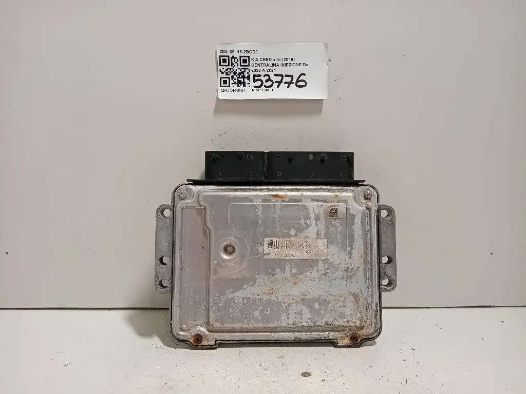 Centralina Iniezione 39118-2BCD0 Kia CEED III 2018