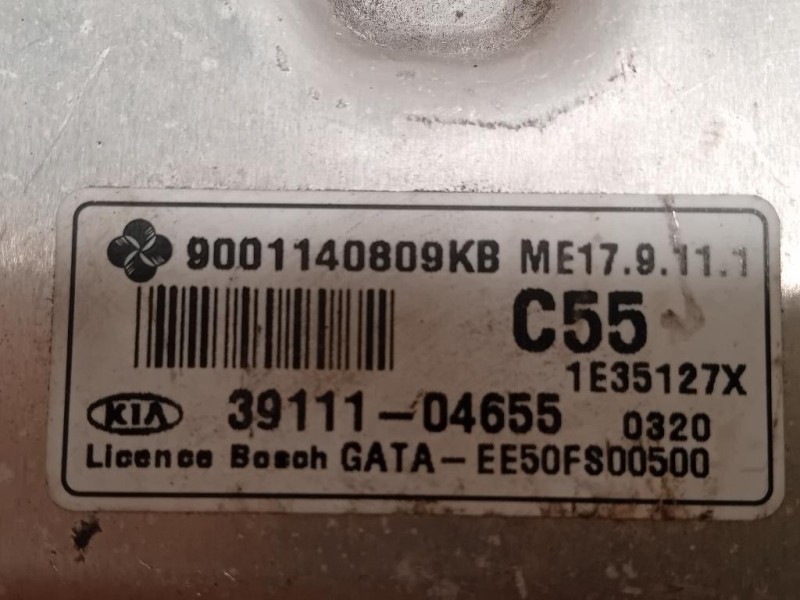 Centralina Iniezione EE50FS00500 Kia Picanto III 2011