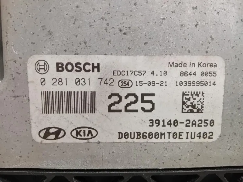 Centralina Iniezione 39140-2A250 Kia RIO III 2012