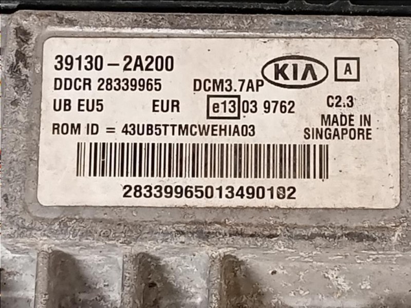 Centralina Iniezione 39130-2A200 Kia RIO III 2012