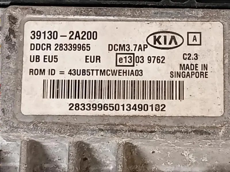 Centralina Iniezione 39130-2A200 Kia RIO III 2012