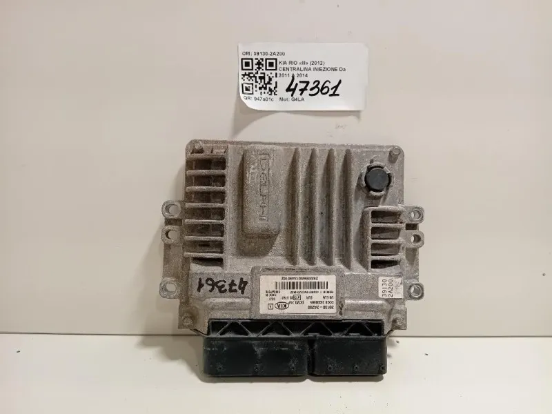 Centralina Iniezione 39130-2A200 Kia RIO III 2012