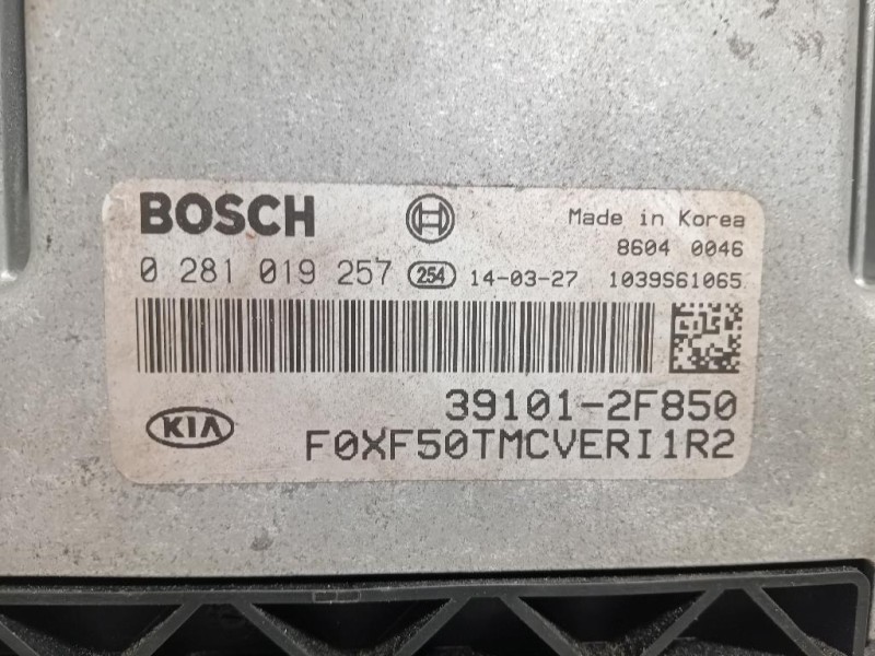 Centralina Iniezione 39101-2F850 Kia Sorento III 2012