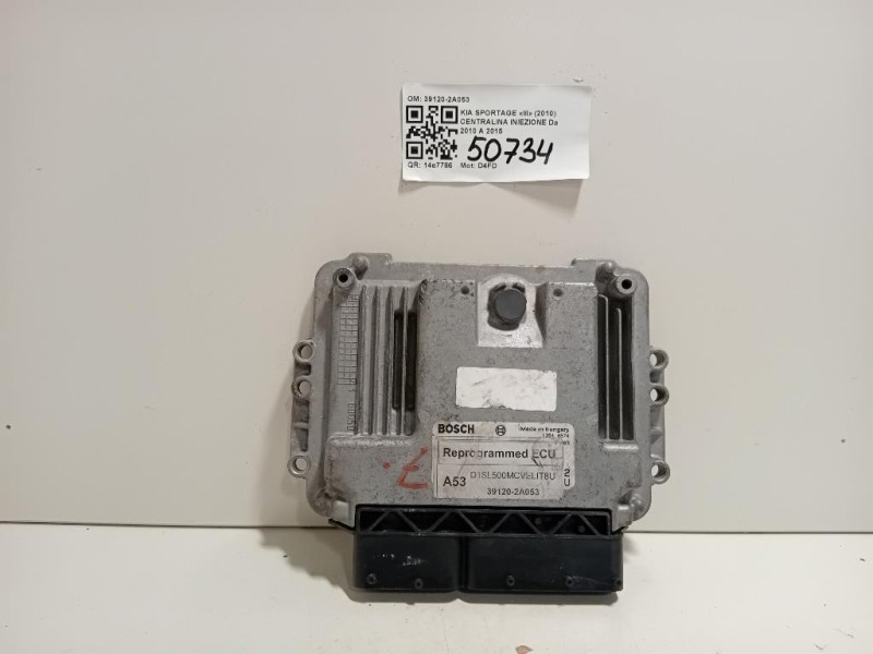 Centralina Iniezione 39120-2A053 Kia Sportage III 2010