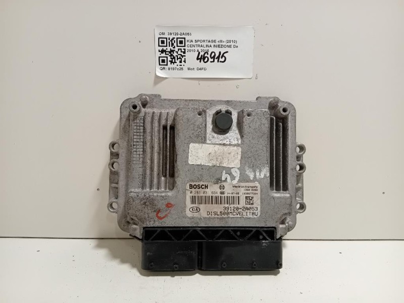 Centralina Iniezione 39120-2A053 Kia Sportage III 2010