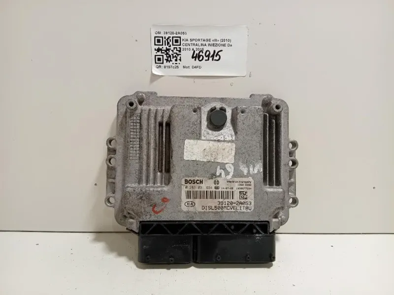 Centralina Iniezione 39120-2A053 Kia Sportage III 2010