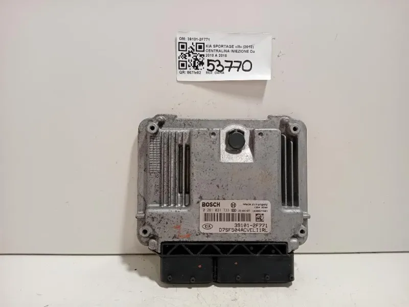 Centralina Iniezione 39101-2F771 Kia Sportage III 2010