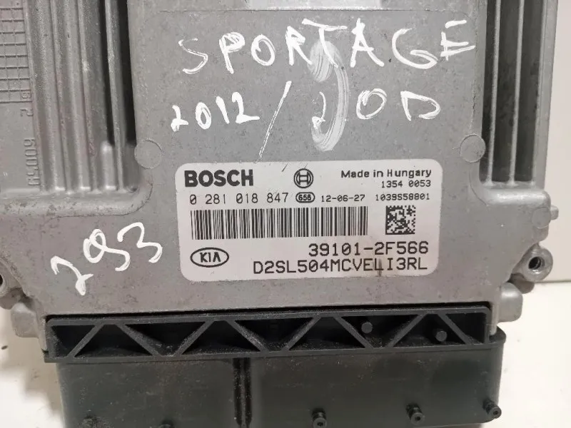 Centralina Iniezione 39101-2F566 Kia Sportage III 2010