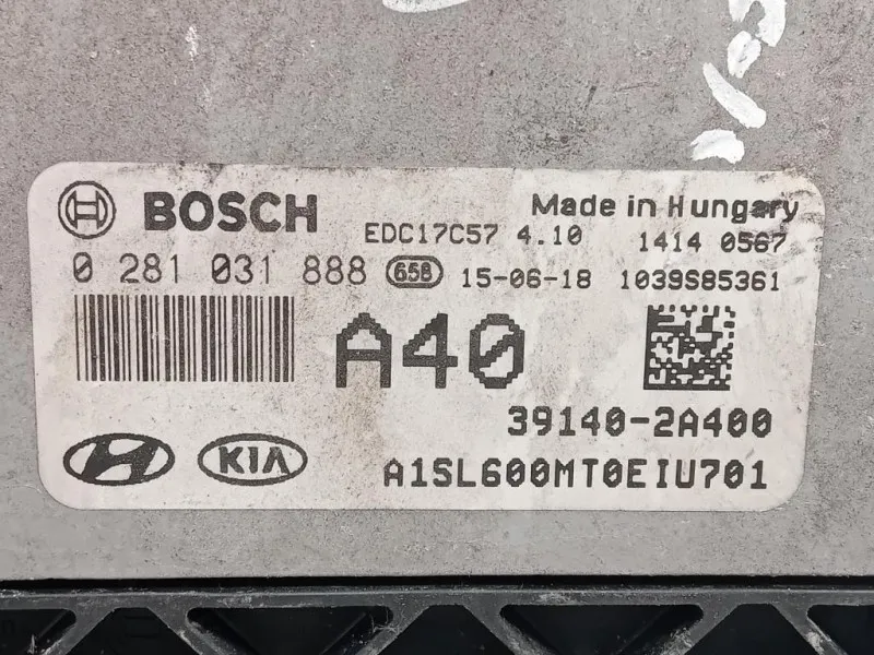 Centralina Iniezione 39140-2A400 Kia Sportage IV 2018