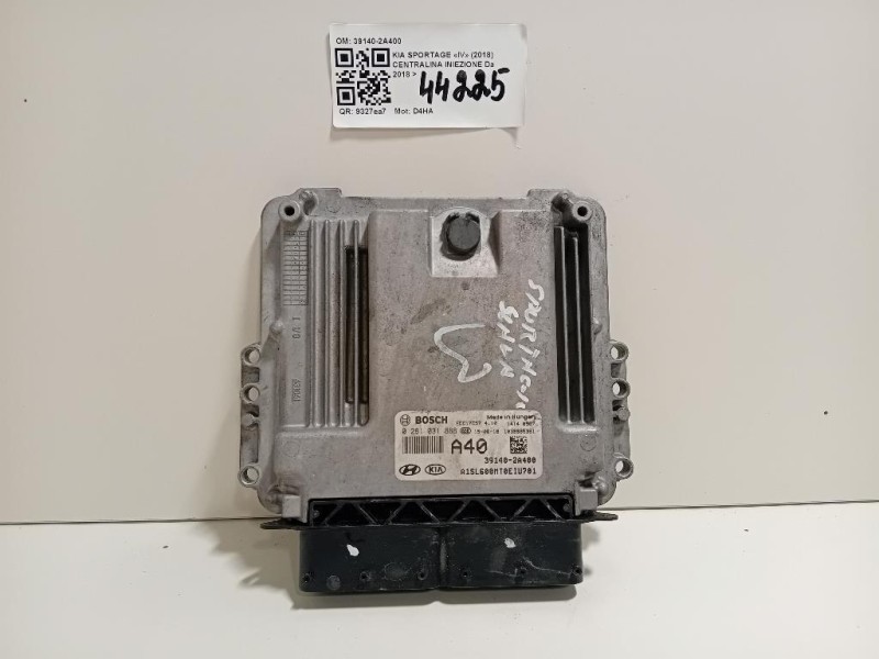 Centralina Iniezione 39140-2A400 Kia Sportage IV 2018