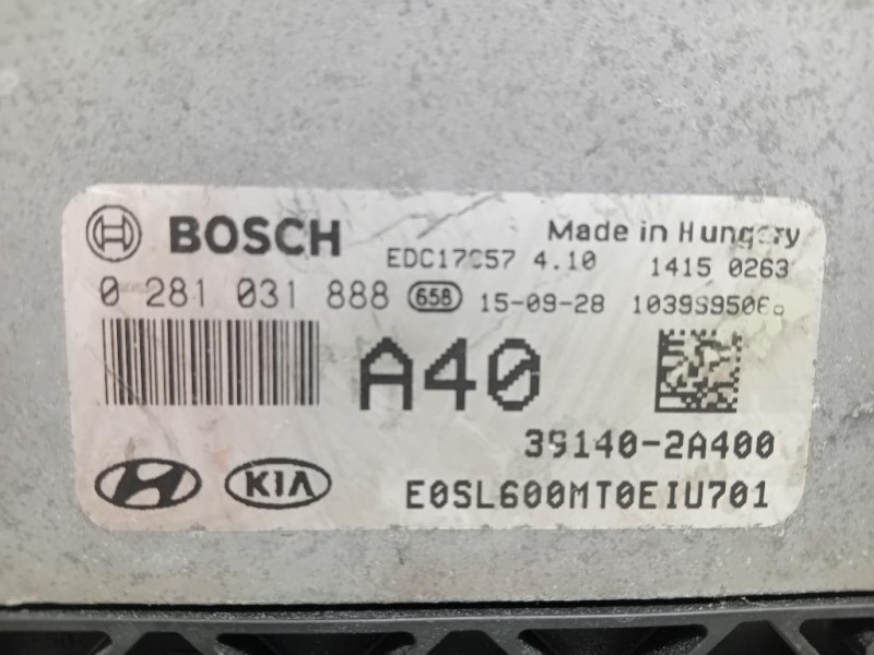 Centralina Iniezione 39140-2A400 Kia Sportage IV 2018