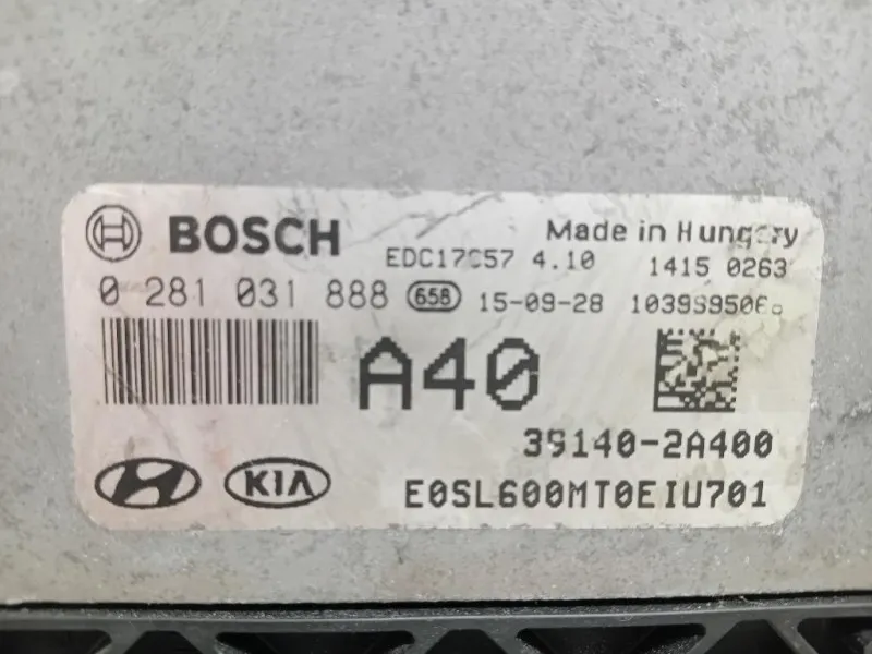 Centralina Iniezione 39140-2A400 Kia Sportage IV 2018